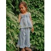 F1665 - AMIE RUFFLE PANT - NAVY - Extra 5