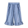 Amie Ruffle Pant navy - Fliink