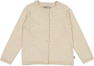 Knit Cardigan Maja cloud melange - Wheat