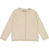 Knit Cardigan Maja cloud melange - Wheat