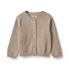 Knit Cardigan Magnella soft beige - Wheat