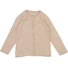 Knit Cardigan Hera khaki melange - Wheat