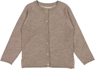 Knit Cardigan Hera hazel melange - Wheat