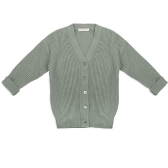 Cashmere knit cardigan washed mint - Phil & Phae