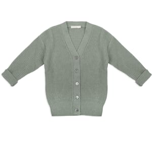 Cashmere knit cardigan washed mint - Phil & Phae