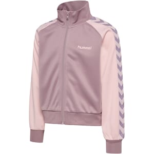 Jr Reg Poly Tape Zip Jacket - Hummel