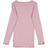 0151e-007 - Rib T-Shirt Lace LS - 1149 dusty lavender - Extra 1