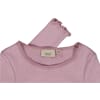 0151e-007 - Rib T-Shirt Lace LS - 1149 dusty lavender - Extra 2