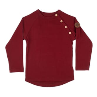 Villvette Longsleeve deep red - Gullkorn