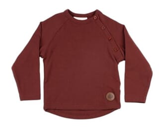 Villvette Longsleeve rødbrun - Gullkorn