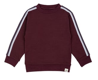 Morgen Wool Sweater deep purple - Gullkorn