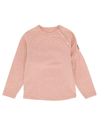 Villvette LS soft rosa med blomster - Gullkorn