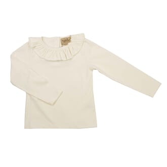 Heidi Top ss19 Egret white - MeMini