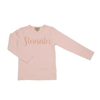 Storesøster Longsleeve  Peachy Pink - MeMini