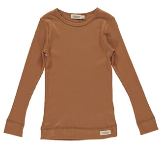 Plain Tee LS desert red - MarMar