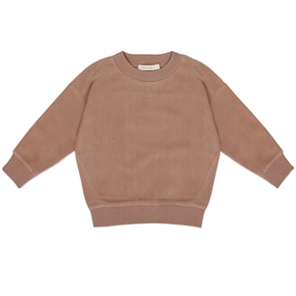 Oversized teddy sweater creamy mocha - Phil & Phae