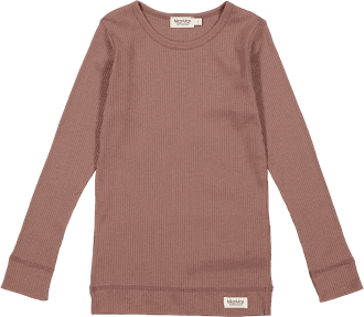 Plain Tee LS madeira rose - MarMar