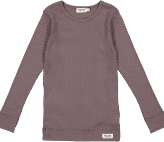 Plain Tee LS plum - MarMar