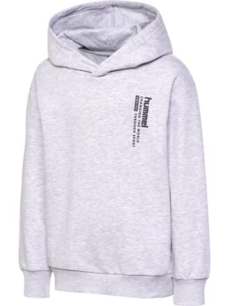 Dante Hoodie ultra light grey melange - Hummel