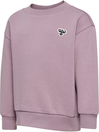 Mini Loose Crewneck Bee sea fog - Hummel