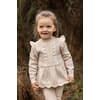Alilly Peplum Pullover sandshell - Fliink