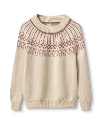 Nova Bow Pullover sandshell - Fliink
