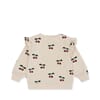 KS100349 - LOU FRILL SWEAT SHIRT OCS - MA GRANDE CERISE - Extra 1