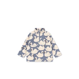 Tavi Fleece Sweatshirt swan - Konges Sløjd