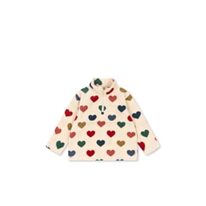 Tavi Fleece Sweatshirt bon coeur col - Konges Sløjd
