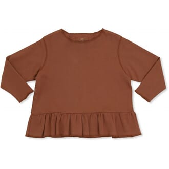 Ebi Frill Blouse toffee - Konges Sløjd
