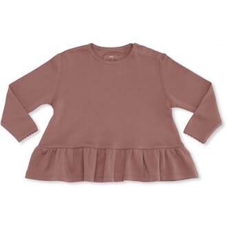 Ebi Frill Blouse ruben rose - Konges sløjd