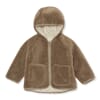 Teddy Cardigan dark brown - Konges Sløjd