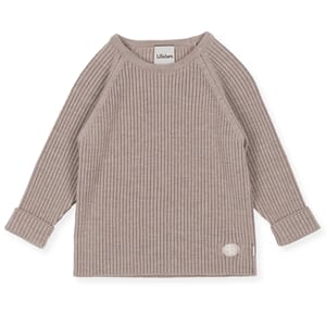 Genser Classic Ribb Beige - Lillelam