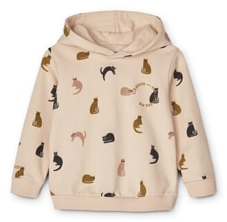 Hildur hoodie miauw  - Liewood