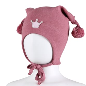 Windproof hat crown warm pink - Kivat