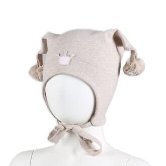 Windproof hat crown light beige - Kivat