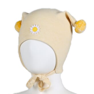 Windproof hat flower yellow - Kivat