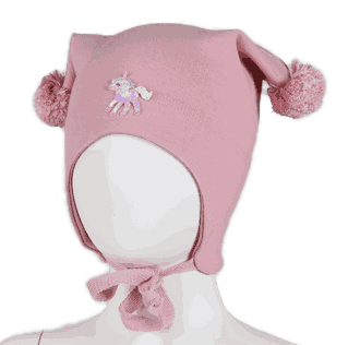 Windproof hat unicorn pink - Kivat