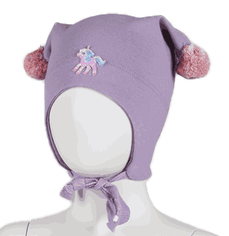 Windproof hat unicorn purple - Kivat
