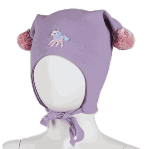 Windproof hat unicorn purple - Kivat