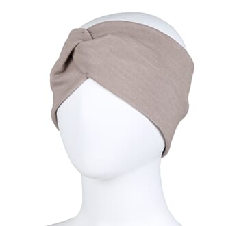 Bow headband silkwool beige - Kivat