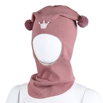 Cotton hood dusty pink - Kivat