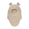 Balaclava Ears Wool sand mel - Huttelihut
