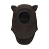 Balaclava Ears Wool dark brown mel - Huttelihut