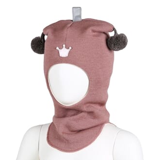 Crown hood dusty pink/brown undyed - Kivat