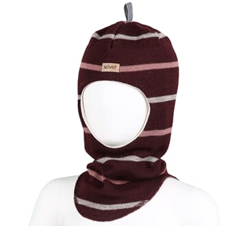 Striped hood aubergine - Kivat