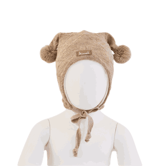 Cable hat beige - Kivat