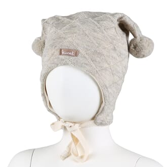 Cable hat nature undyed - Kivat