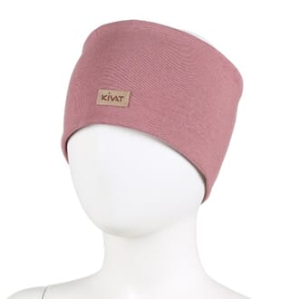 Windproof headband Kivat-logo dusty pink - Kivat