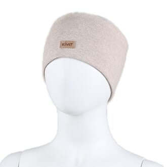 Windproof headband Kivat-logo light beige - Kivat